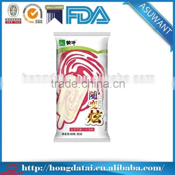 customized plastic foil bag for Ice cream frozen food