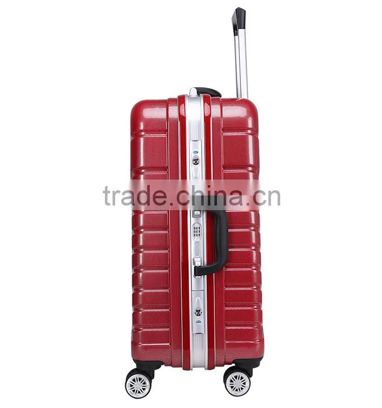 20''/24''/28'' PC+ABS Colorful Luggage Set Plastic Travel Luggage Cheap Trolley Suitcase Set for 2015 New Style