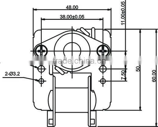 shaded pole motor/ microwave oven motor