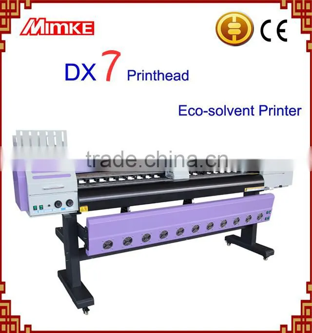 Eco solvent printer for plastic pvc wallpaper direct printing