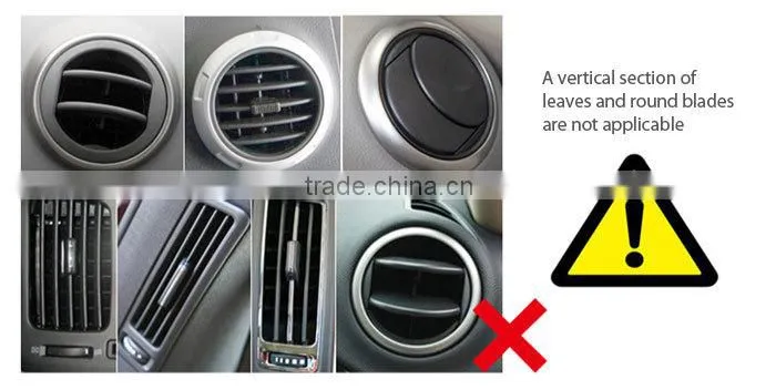 Best selling car air vent holder Mobilephone Charger Station in China factory