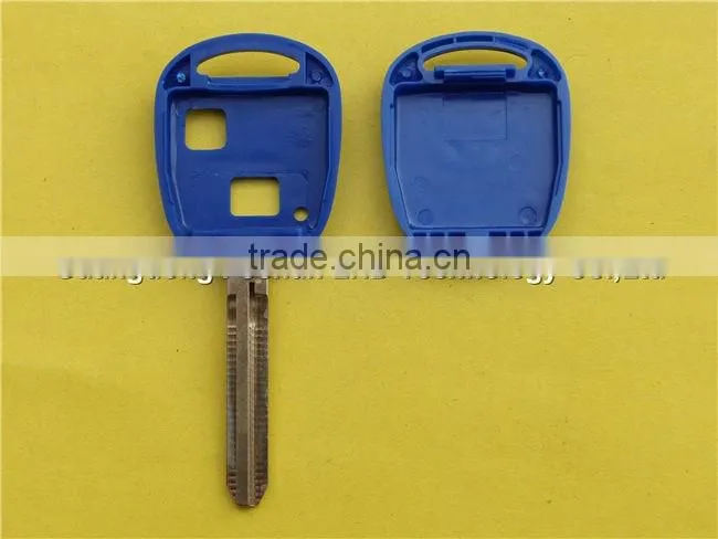 Fast shipping Toyota remote key shell key case 2 buttons Toy43 in blue