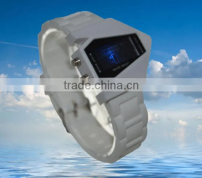 Women Airplane cheap led watch aircraft price bracelet wrist led watch silicone ladys