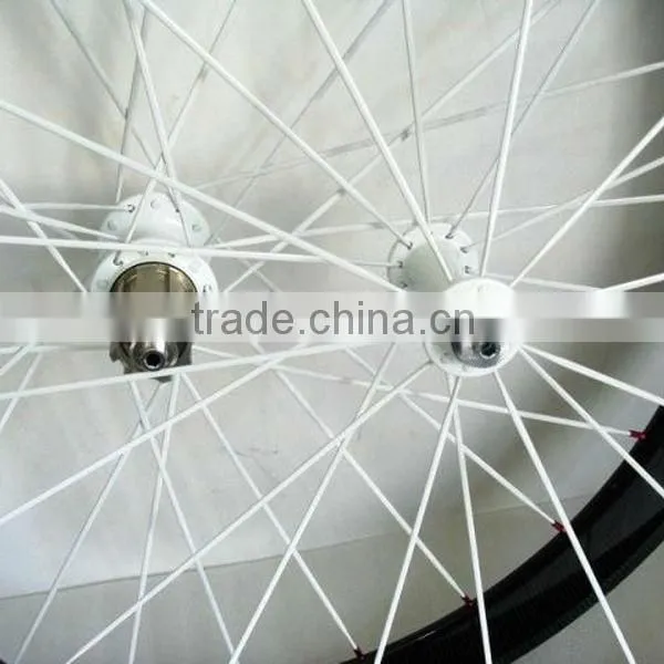 Carbon wheelset for road bicycle, 50mm tubular rim,super light but very stiffness