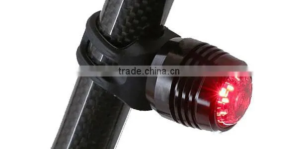 Aluminum Alloy MINI Bicycle Tail Seatpost USB Rechargeable Bike Light