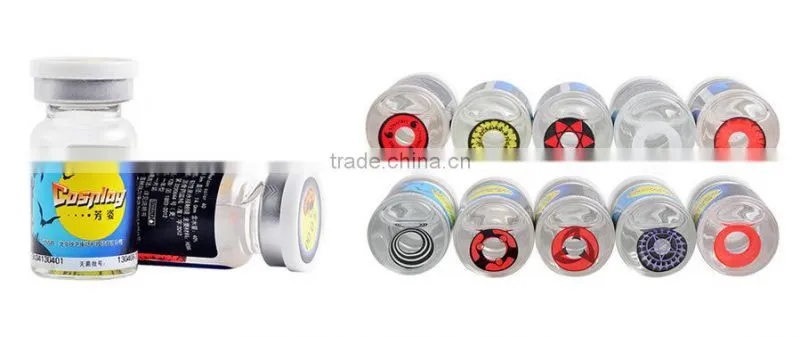 wholesale price various designs available for cheap contact lenses yearly contact lenses crazy color contact lenses