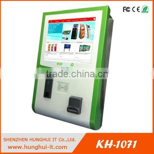 Wall Mounted Self-service Touch Screen Lottery Terminal