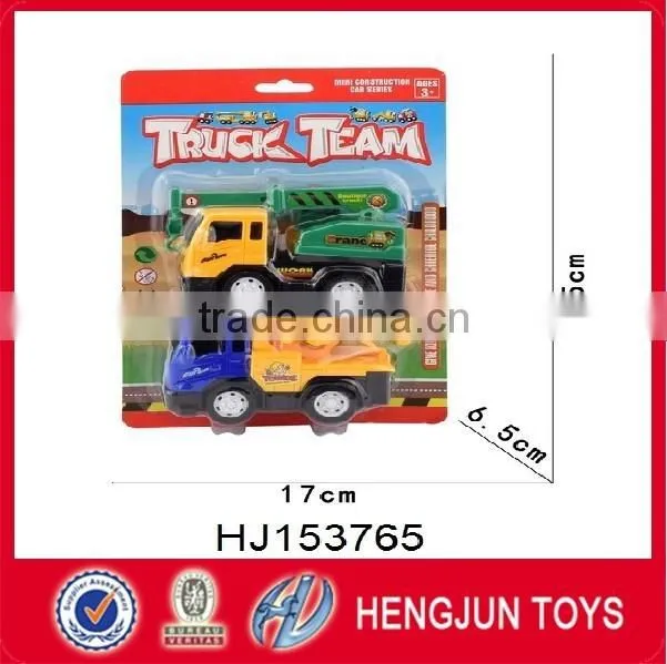 plastic friction toy truck for 6pcs/box