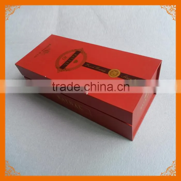 custom gift box for wine glasses