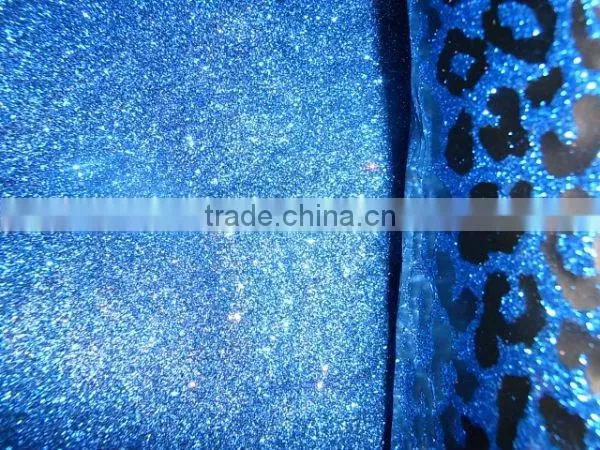 hot selling shoes glitter printed fabric