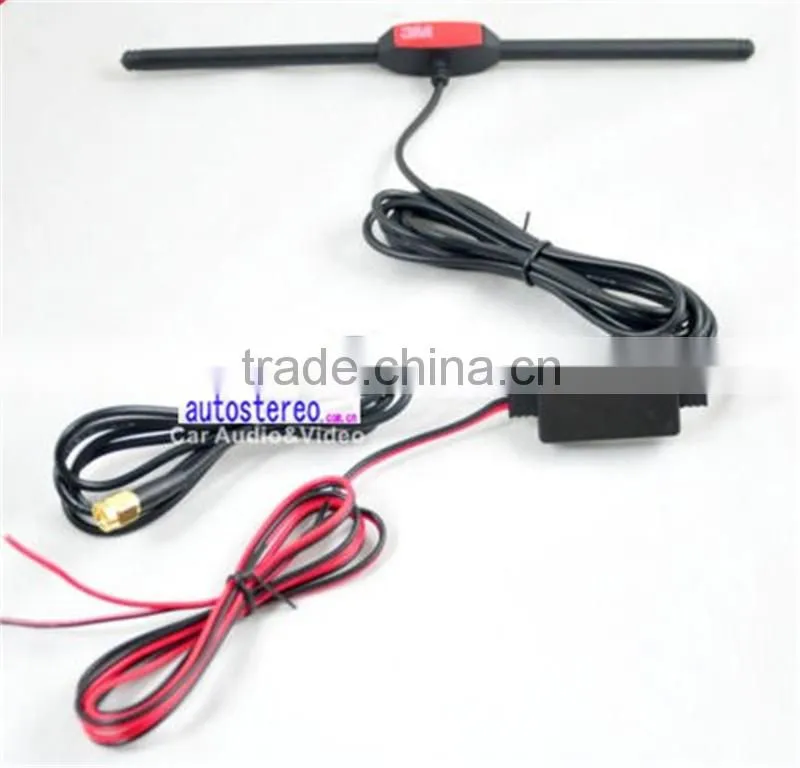 Auto Digital TV Tuner Receiver Antenna Aerial Amplifier SMA DVB-T Signal Booster