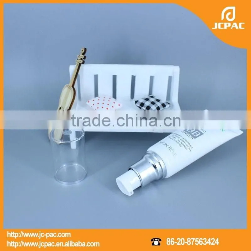 50 ml Pump Head Cream Airless Tube, Cosmetic Tube with Pump Sprayer