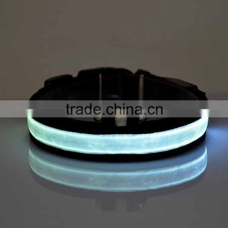 Brazil Distributor Pet Dog Lead Product Flashing LED Dog Collars