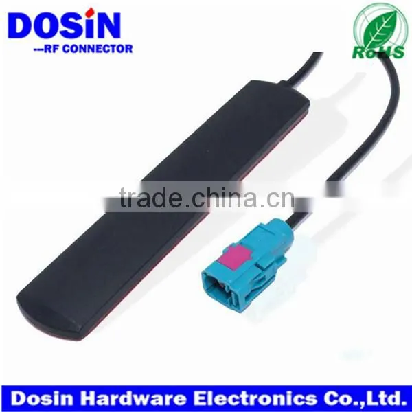 fakra c crimp plug connector for Blue GPS telematics or navigation fakra female connector