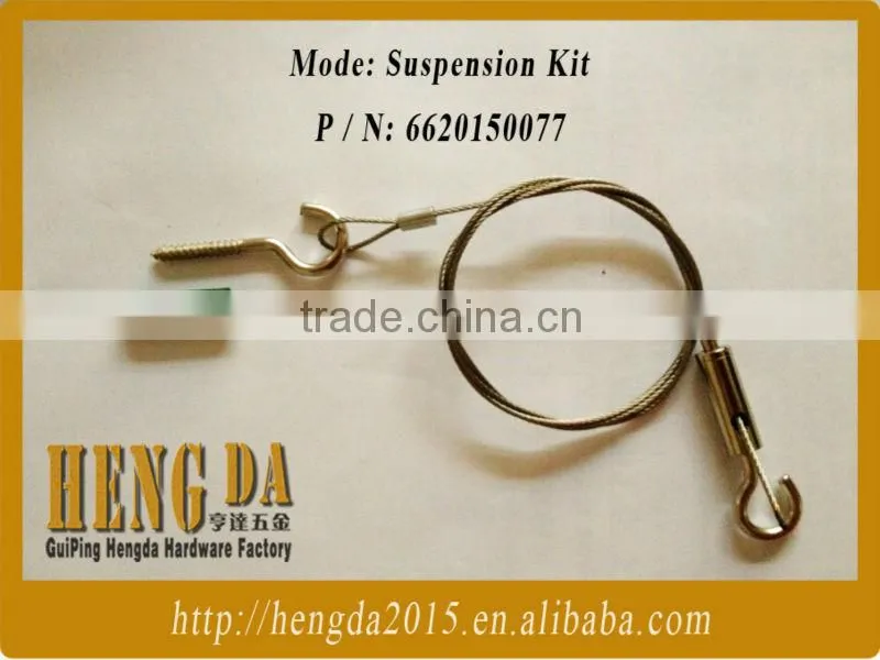 Newly design steel wire rope ceiling light fixture
