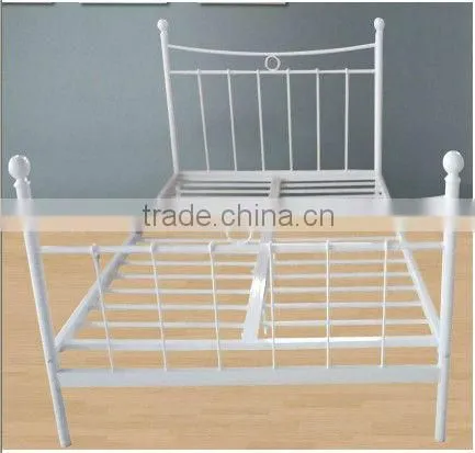 popular new designed metal bed with separated part