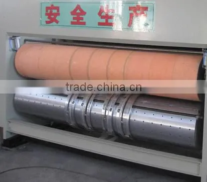Semi automatic Printing and Slotting Die Cutting for Carton Box