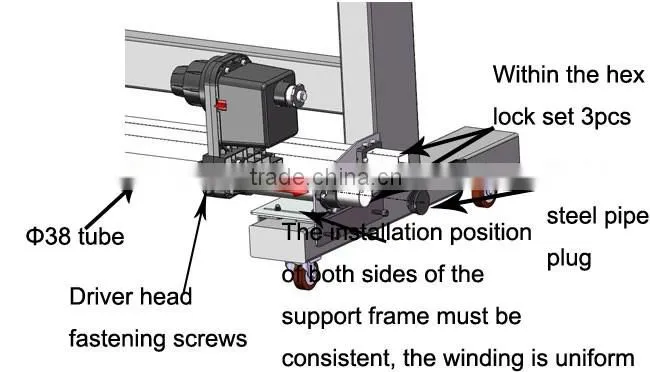 Automatic Media Take up Reel for Mutoh/ Mimaki/ Roland/ Ep son Printers (No steel pipes)