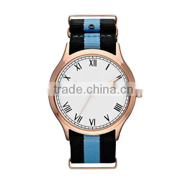 hot sport active quartz nato nylon strap watch water resistant