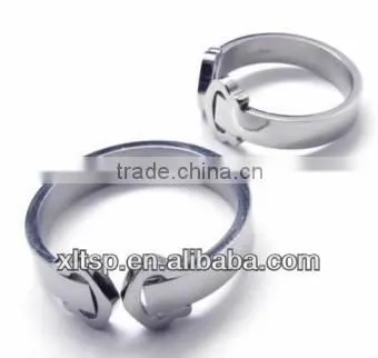 S14 High Quality Pure Titanium steel Mens Gothic Rings