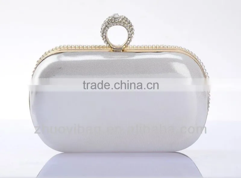 New Crystal lady party Box evening bags fashion clutch Evening Bag