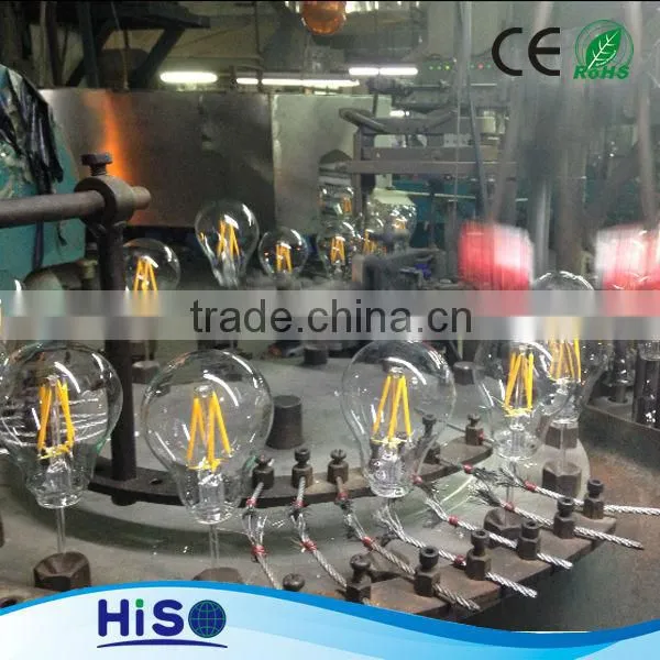 2015 hot sale dimmable led filament bulb E27 E14 B22 B15
