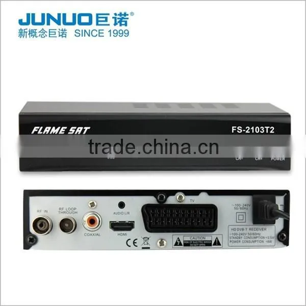 2016 Factory Directly Supply TV Receiver mstar dvb-t2 Set Top Box with plastic case low price