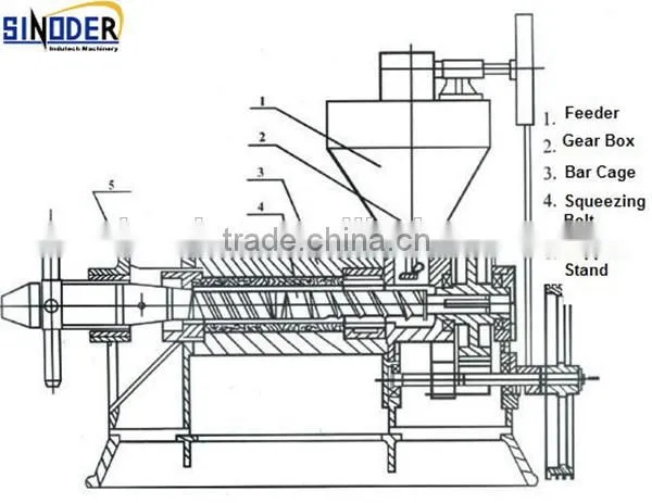 Supply home oil press machine