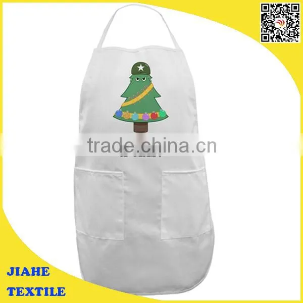 white cheap custom apron