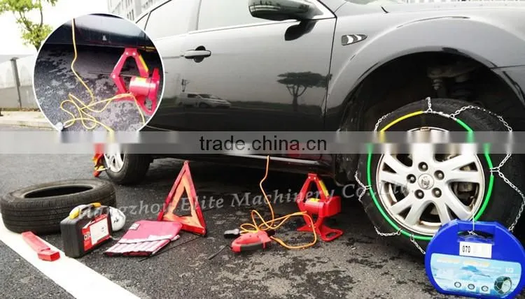 ELITE 12mm KL Carbon Steel Diamond Design Snow Chain for Car