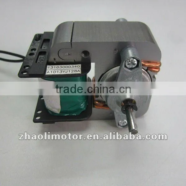 Electric AC motor: SP exhaust fan motor CE/UL/VDE certified motor high speed low noise for device with pump assembly