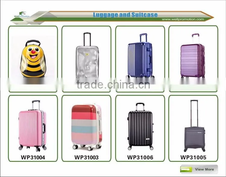 Cheap nylon material travel trolley bag with two wheels