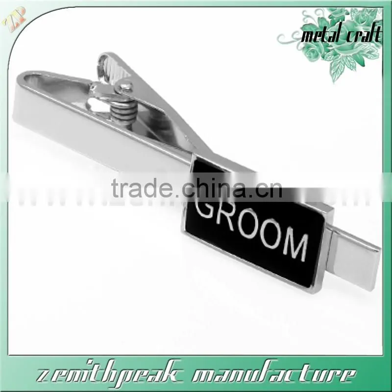 2016 Prefessional metal mens tie clip/mens tie pin/mens tie bar