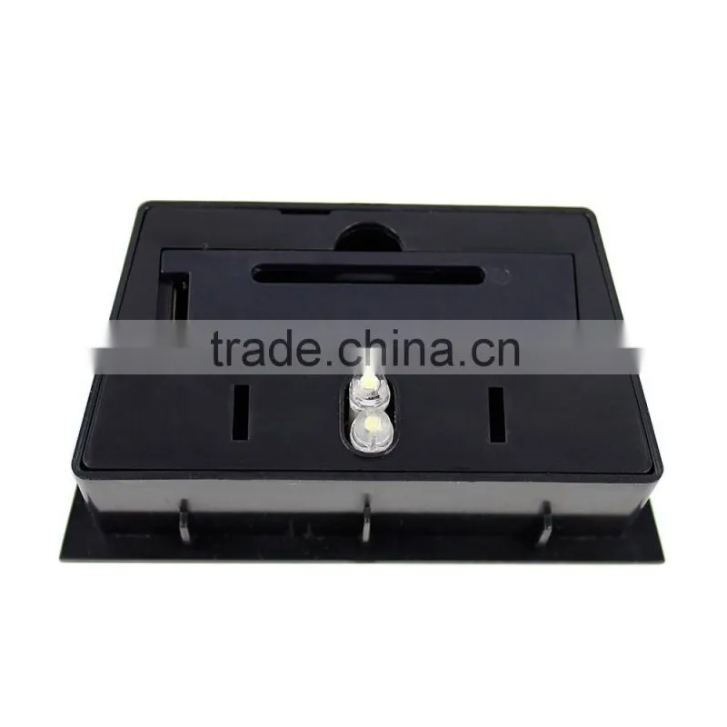 18LM 2V 120MA waterproof solar wall lamp for hotel garden