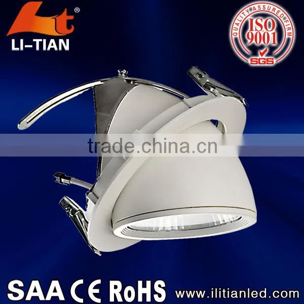CE ROHS Certified down light led 6w 10w 15w 20w 25w COB led down light