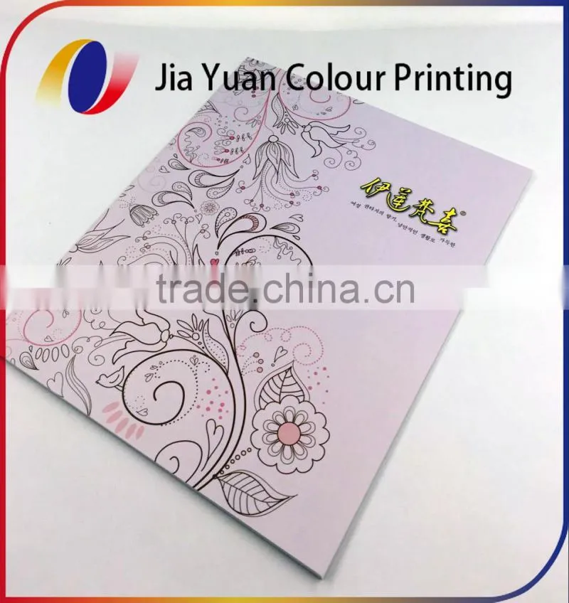 OEM book printing catalog customized paper printing service