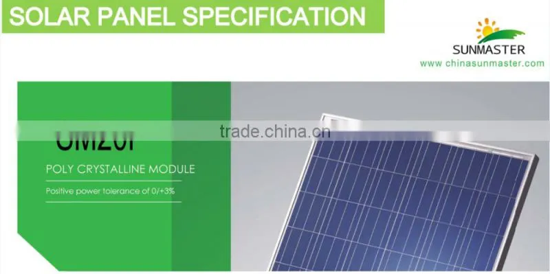 SunMaster 20w Poly Solar Panel SM20P