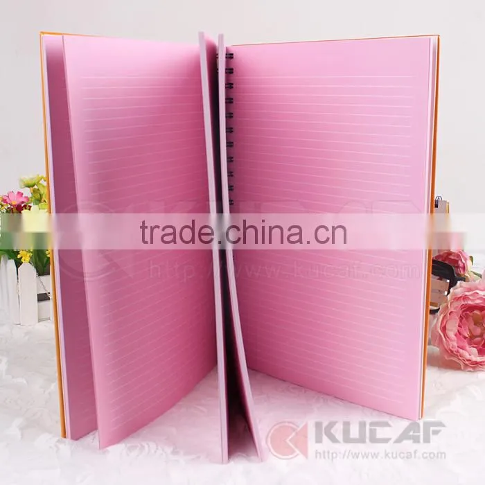 spiral bound paper address book