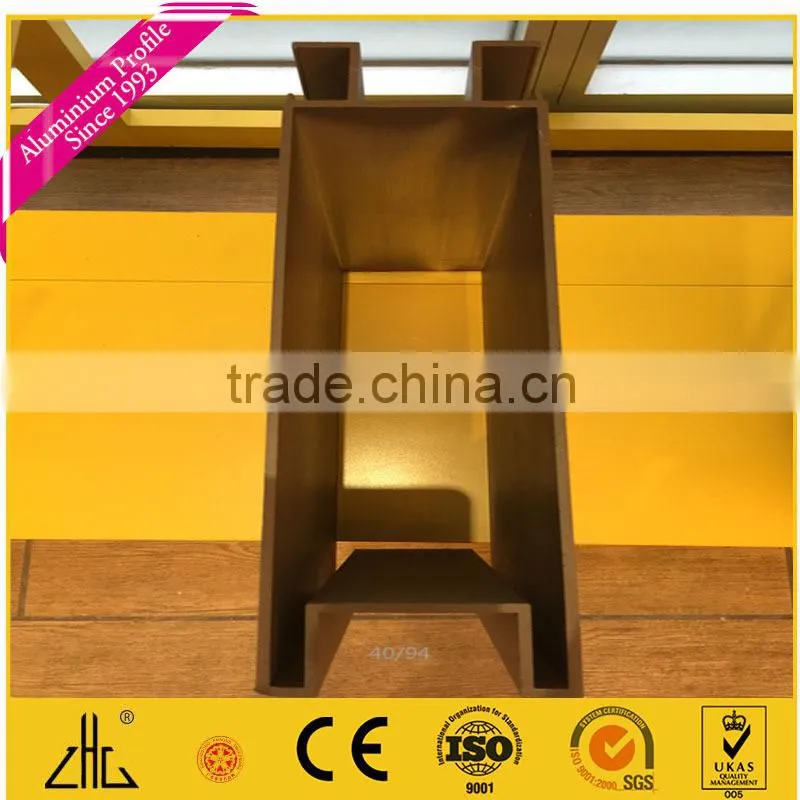aluminium profile for partition / aluminium panel office partition / aluminium frame glass partition