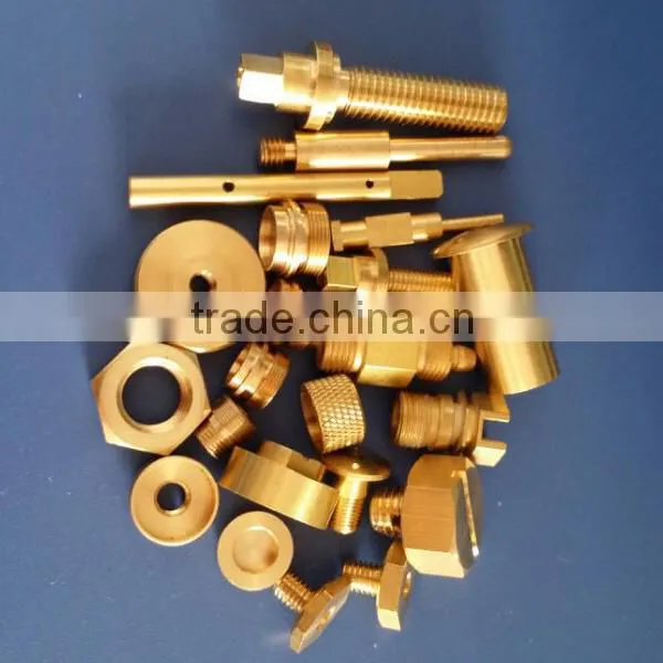 oem high quality brass knurled head screw made in china