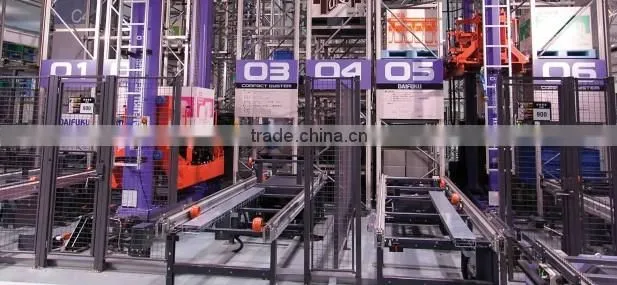 storage shelves supplier automatic warehouse racking system