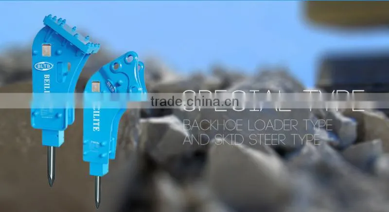 mini backhoe loader attachment hdrolik impact hammer
