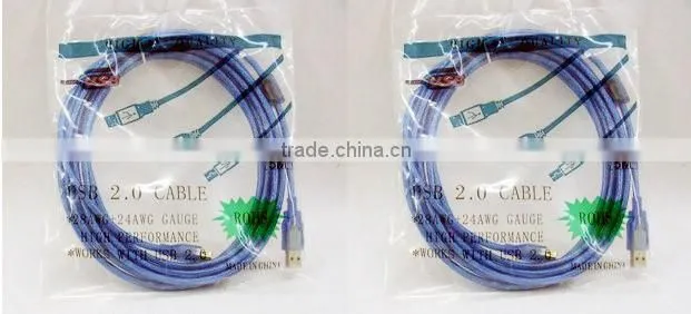 1.5m blue USB Extension Cable Male to Female USB Cable