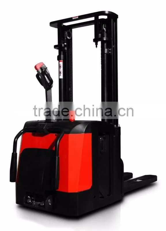 1.5 ton full electric stacker 3 meters lifting height Battery operated