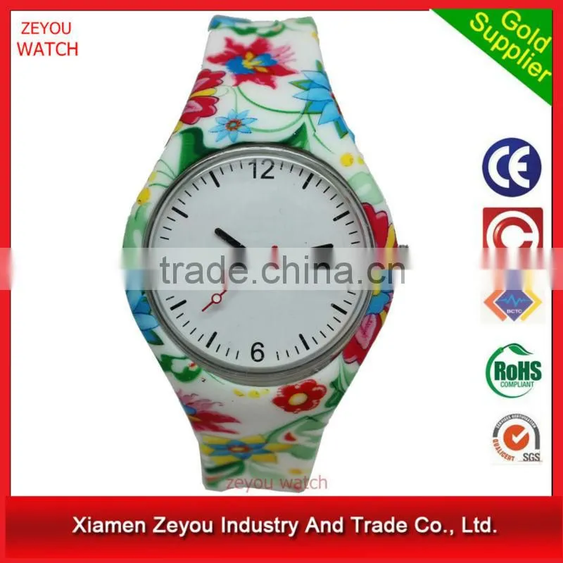 any color is available watch spare parts, silicone strap watch spare parts R0744