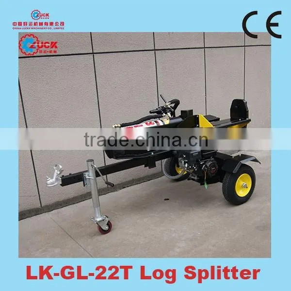 LK-GL-22T low price gasoline log splitter for sale