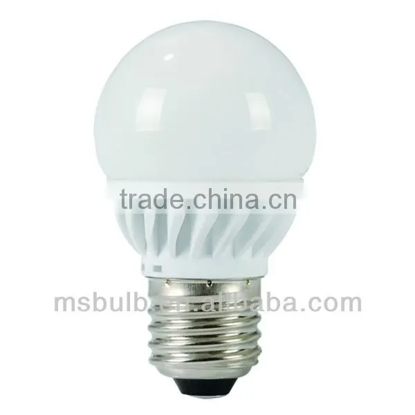 haining factory supply G50 E14 LED bulb 3W 260lm non-directional led globe lamp