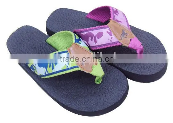 Flat comfortable women EVA outdoor flip flops
