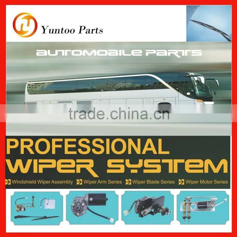 24v/12v windshield wiper motor, heavy truck wiper motor for zhongtong bus made in China