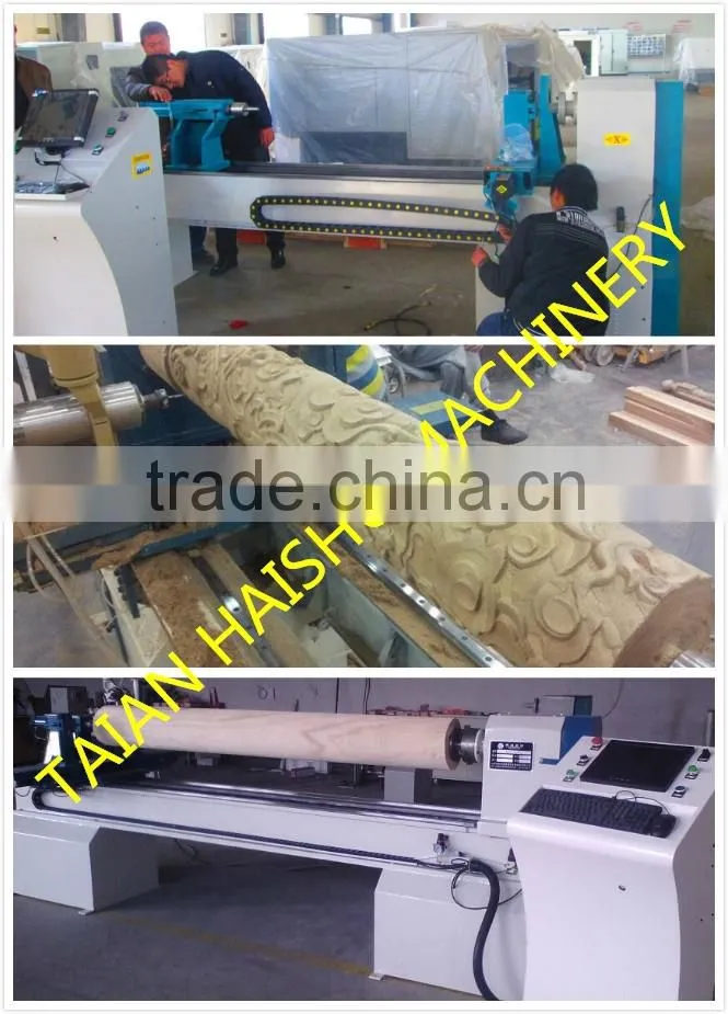 cnc wood lathe CNC2504SA wood turning lathe and wood cnc lathe